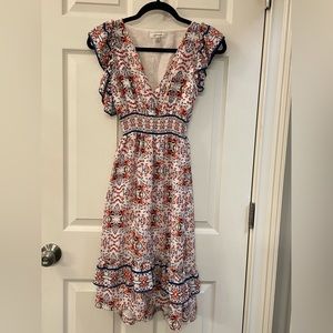 Max studio print dress. Size x small.